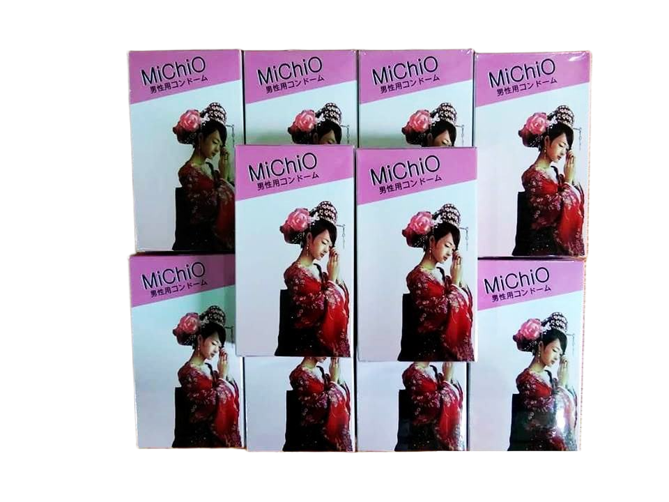 Bao cao su Michio Nhật siêu mỏng gân gai tăng khoái cảm cho nữ 