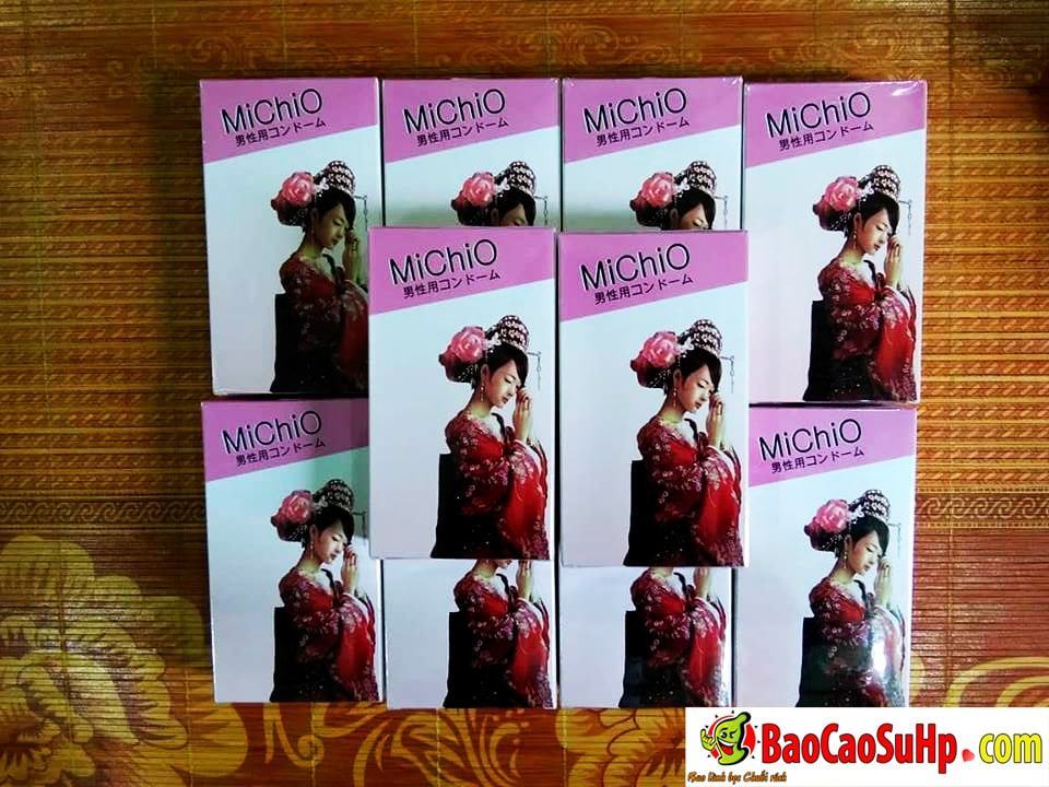 Bao cao su Michio siêu mỏng Nhật Bản bền an toàn cảm giác thật