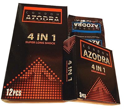 Cung cấp Bao cao su AZODRA  4IN1 GÂN GAI KÉO DÀI  nhập khẩu 