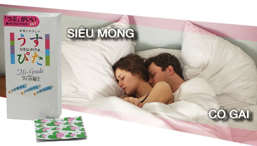 Usupita Hi Grade Premium Japanese Condoms 12-Pack Ultra Safe