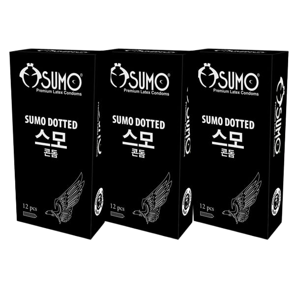 Cung cấp Bao cao su có gai chống xuất tinh sớm Sumo Dot  hàng xách tay 