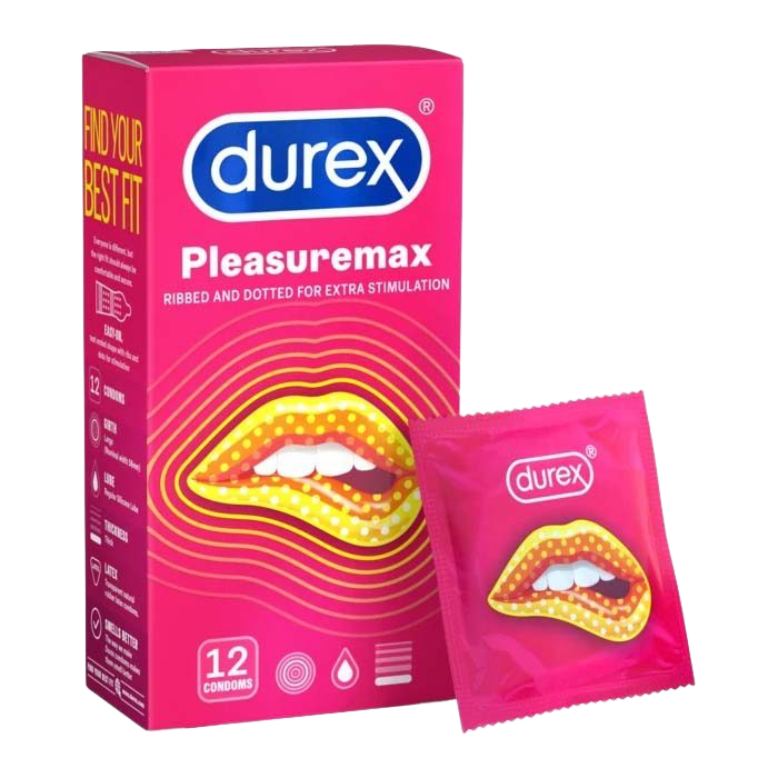 Bao cao su Durex Pleasuremax gai gân nổi cực sướng lứa đôi 