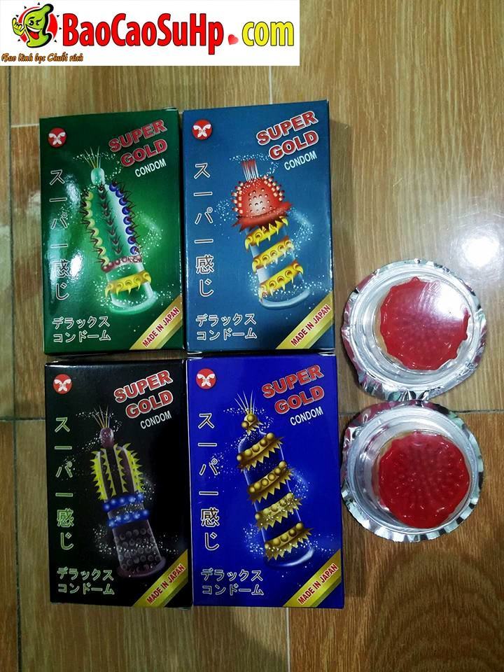 Super Gold Japan Premium Ultra Thin Condoms 12 Pack