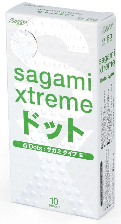 Sagami Xtreme Dot Ultra-Thin Spiked Condom Intense Sensation