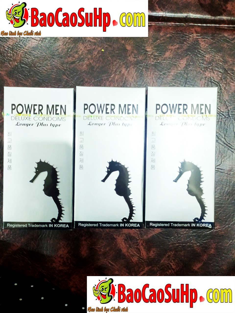 Bao cao su kéo dài quan hệ PowerMen Longer Plus hương thơm dễ chịu Malaysia