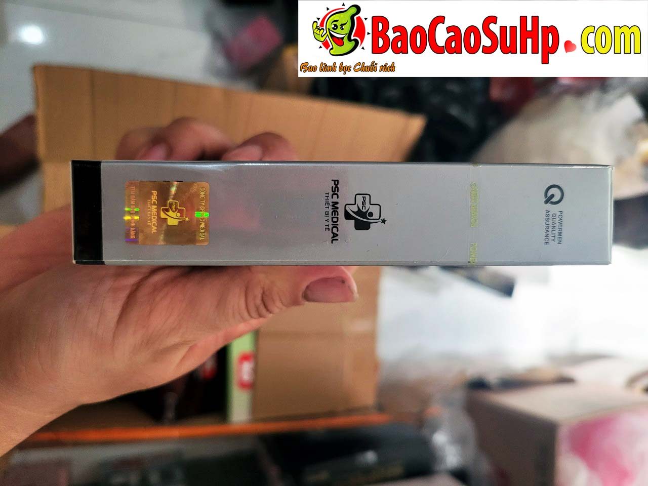 Bao cao su kéo dài quan hệ PowerMen Longer Plus hương thơm dễ chịu Malaysia