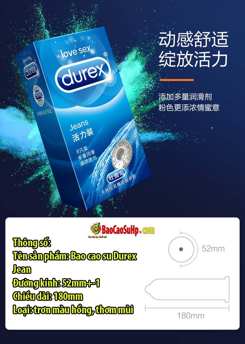  Review Bao cao su Durex Bold Love 32c Mix 4 loại chính hãng hàng xách tay