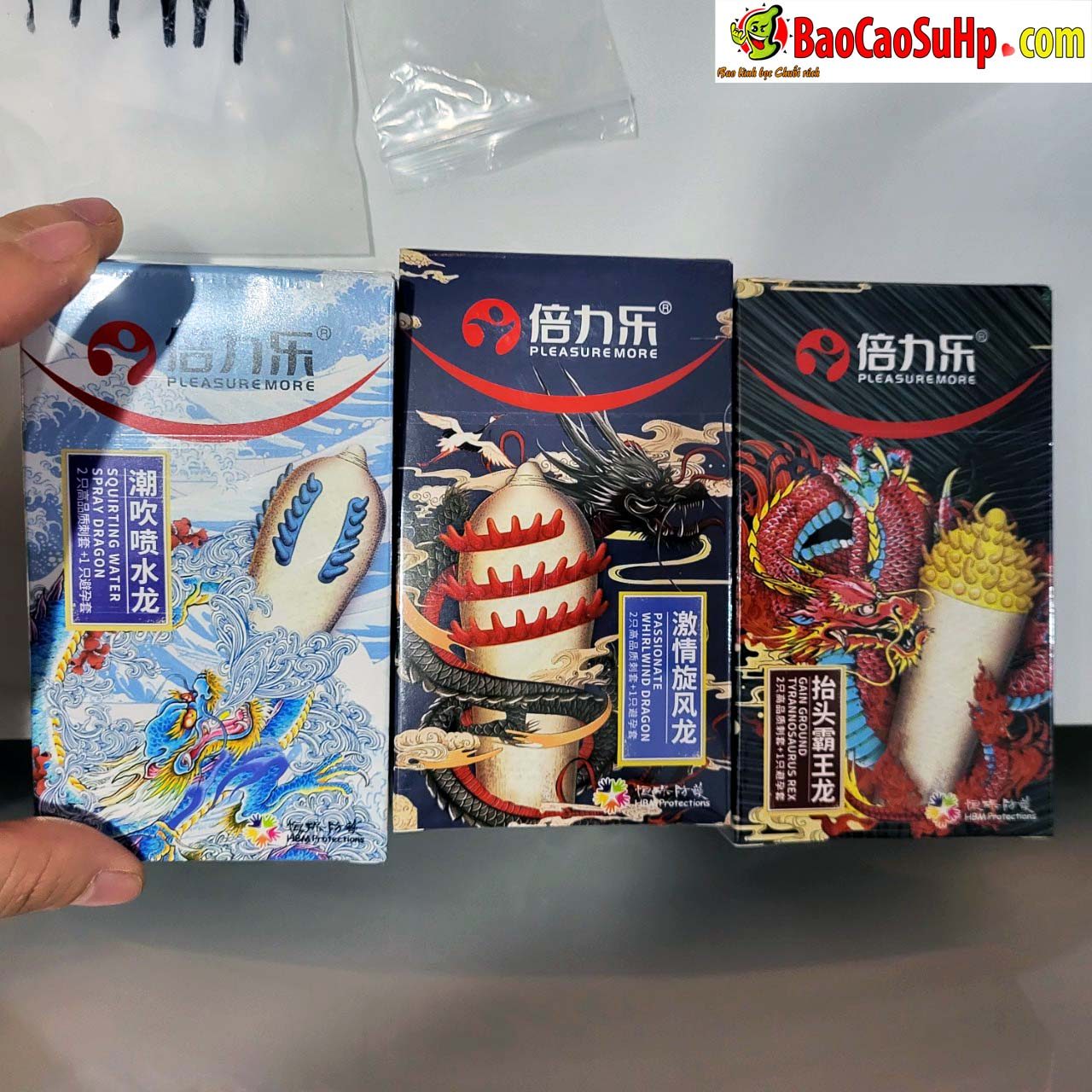 Dragon Overlord G-Spot Ribbed Condom Extra Pleasure Durable