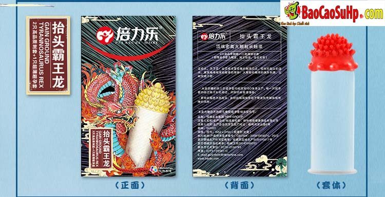 Bao cao su Dragon overlord gai to râu lớn kích thích cực đỉnh