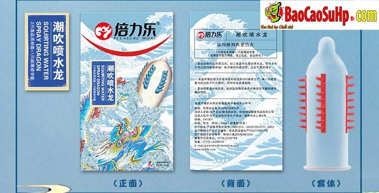 Bao cao su Dragon overlord gai to râu lớn kích thích cực đỉnh