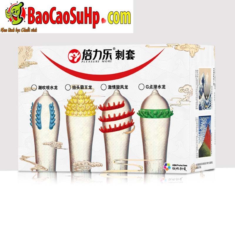 Dragon Overlord G-Spot Ribbed Condom Extra Pleasure Durable