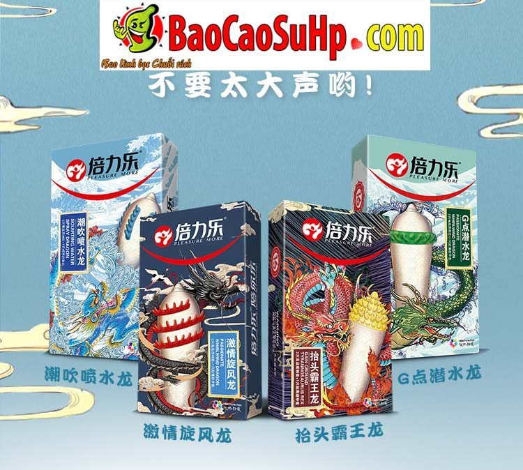 Bao cao su Dragon overlord gai to râu lớn kích thích cực đỉnh