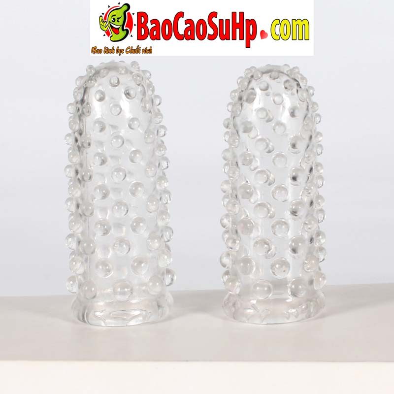 Mizzzee Devil’s Finger Textured Finger Condom Reusable Couples Toy