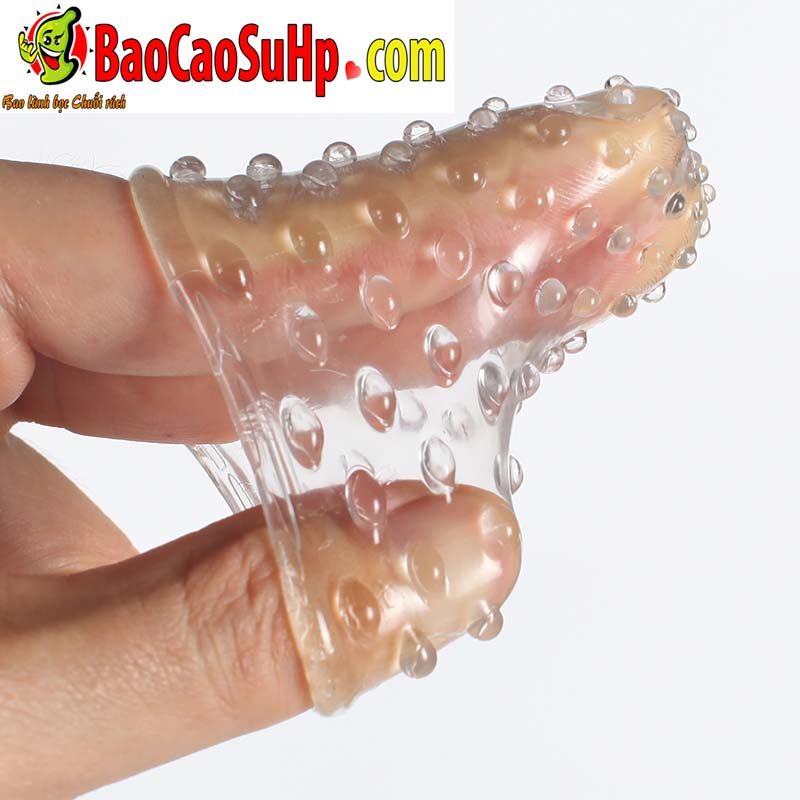 Mizzzee Devil’s Finger Textured Finger Condom Reusable Couples Toy