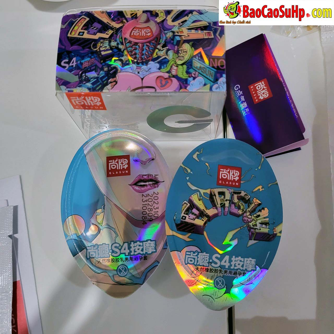 Bao cao su đệm khí gai lớn Mizzzee Bigmom G kích thích điểm G Bao cao su đệm khí gai lớn Mizzzee Bigmom G kích thích điểm G