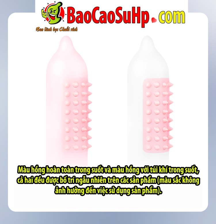 Bao cao su đệm khí gai lớn Mizzzee Bigmom G kích thích điểm G