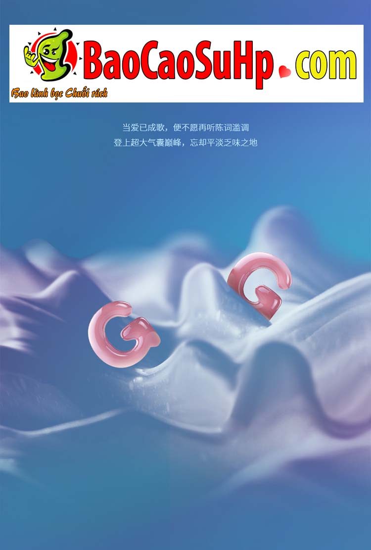 Bao cao su đệm khí gai lớn Mizzzee Bigmom G kích thích điểm G Bao cao su đệm khí gai lớn Mizzzee Bigmom G kích thích điểm G