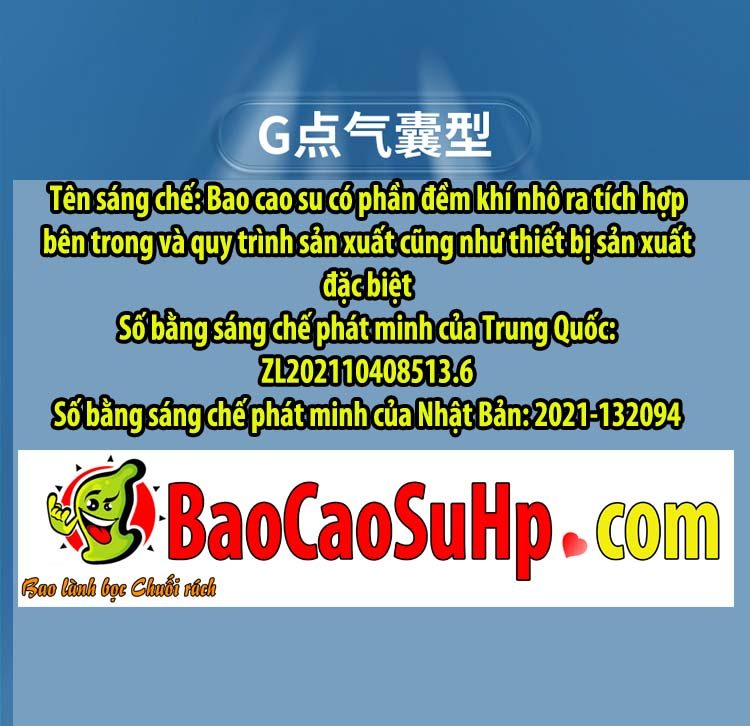 Bao cao su đệm khí gai lớn Mizzzee Bigmom G kích thích điểm G Bao cao su đệm khí gai lớn Mizzzee Bigmom G kích thích điểm G