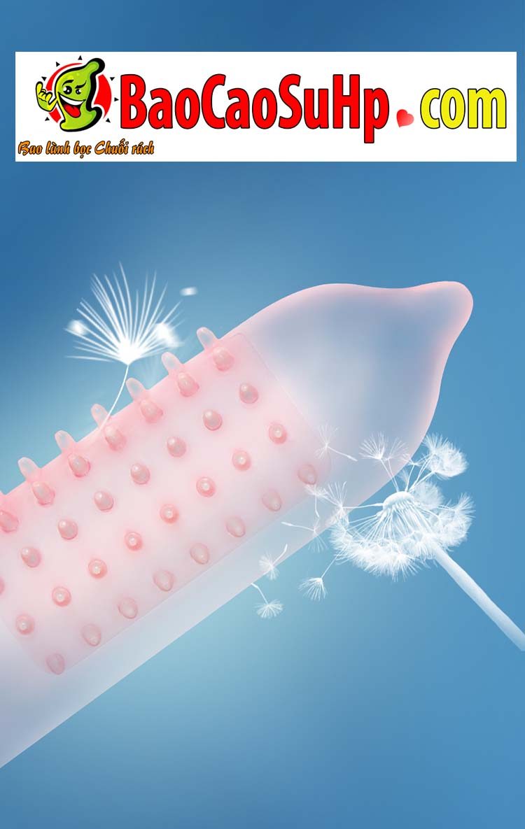 Bao cao su đệm khí gai lớn Mizzzee Bigmom G kích thích điểm G Bao cao su đệm khí gai lớn Mizzzee Bigmom G kích thích điểm G