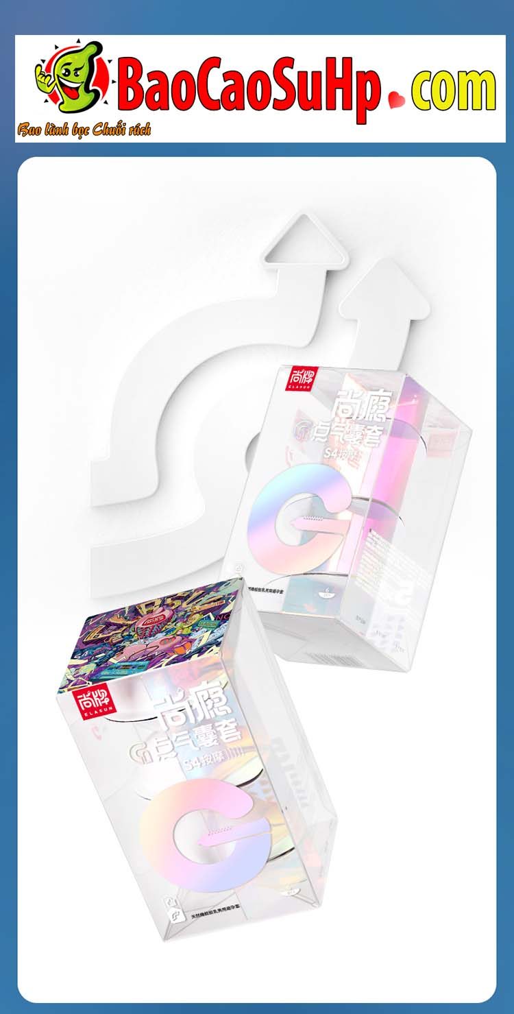 Bao cao su đệm khí gai lớn Mizzzee Bigmom G kích thích điểm G Bao cao su đệm khí gai lớn Mizzzee Bigmom G kích thích điểm G