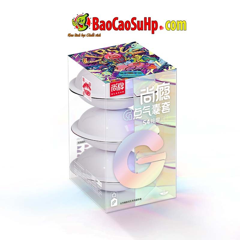 Bao cao su đệm khí gai lớn Mizzzee Bigmom G kích thích điểm G Bao cao su đệm khí gai lớn Mizzzee Bigmom G kích thích điểm G