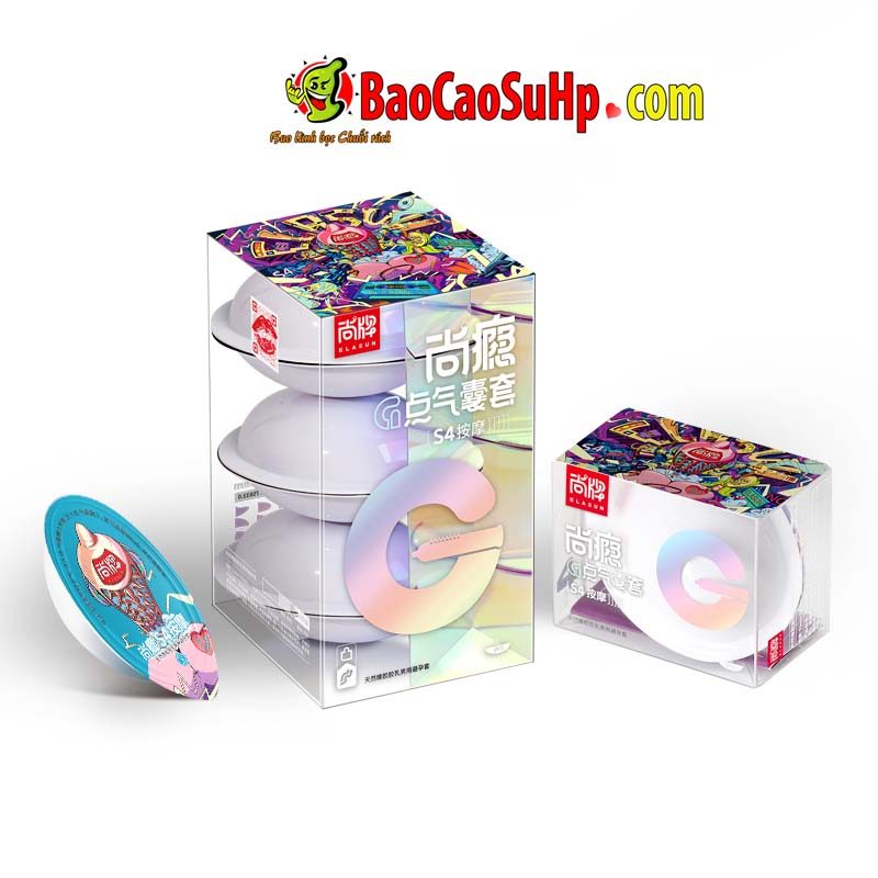 Bao cao su đệm khí gai lớn Mizzzee Bigmom G kích thích điểm G Bao cao su đệm khí gai lớn Mizzzee Bigmom G kích thích điểm G