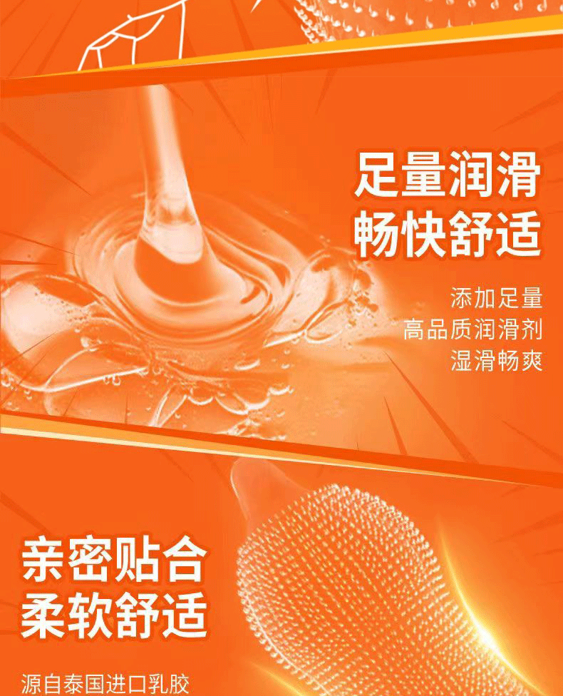 Bao cao su Olo CAT gai hạt lớn gel Axit Hyaluronic siêu bền