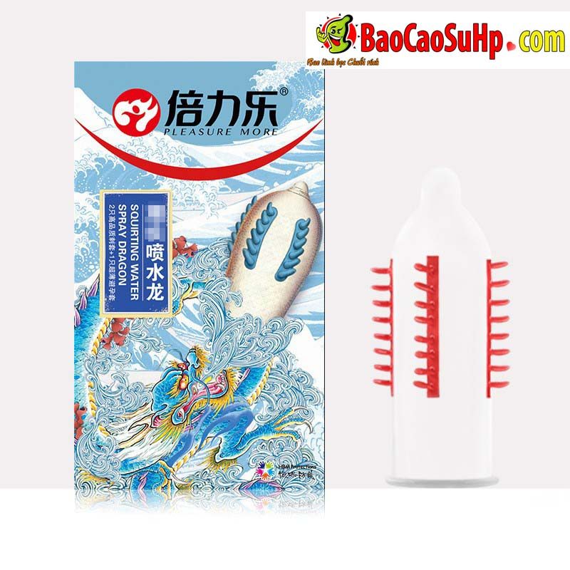 Bao cao su gai dọc nổi dài Dragon tăng khoái cảm, an toàn