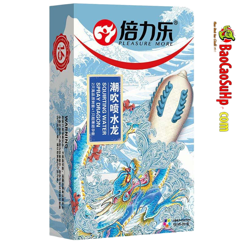 Nơi bán Bao cao su gai dọc nổi dài Squirting Water Spray Dragon  loại tốt 