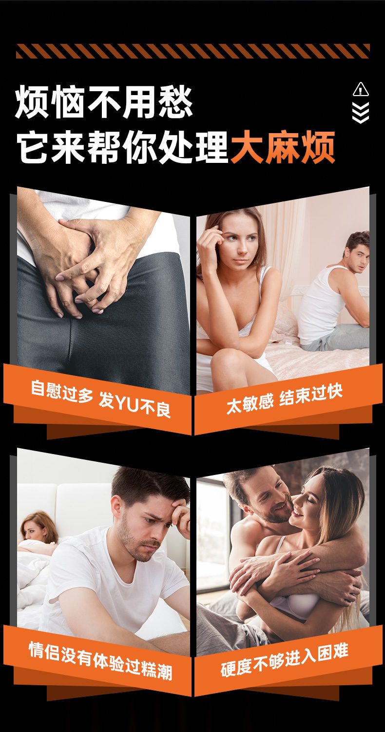 Bao cao su donden Mizzzee WLF bi nổi rung tăng kích thước, khoái cảm cao
