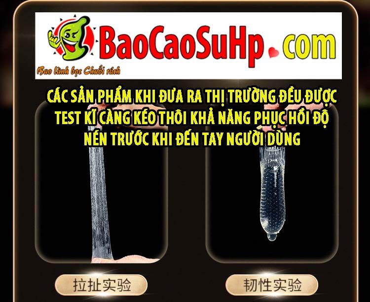 Bao cao su gai lớn 18mm siêu mỏng Mizzzee Yomahork hương đào kích thích