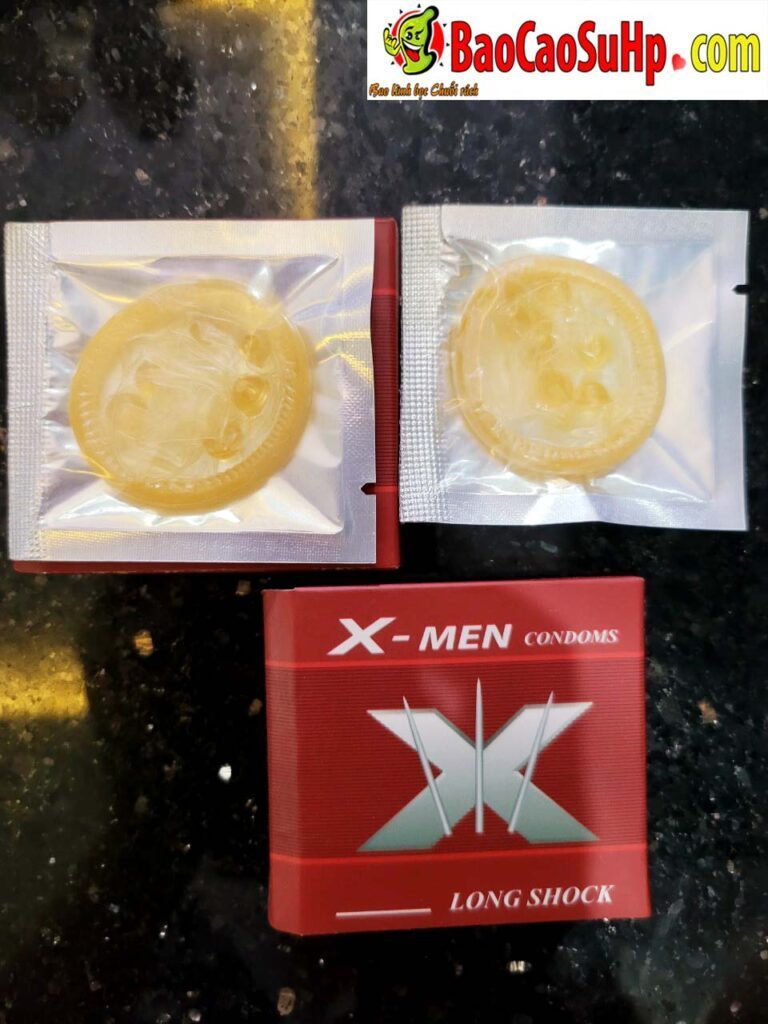 Bao Cao Su Xmen 6 Bi Hạt Gai Massage Siêu Kích Thích