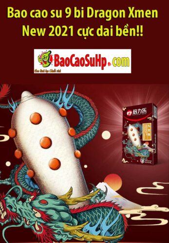 Durable Dragon Xmen Condom 9-Bead Long Lasting