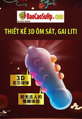 Durable Dragon Xmen Condom 9-Bead Long Lasting