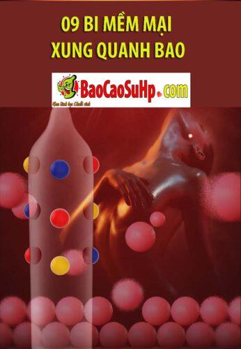 Durable Dragon Xmen Condom 9-Bead Long Lasting