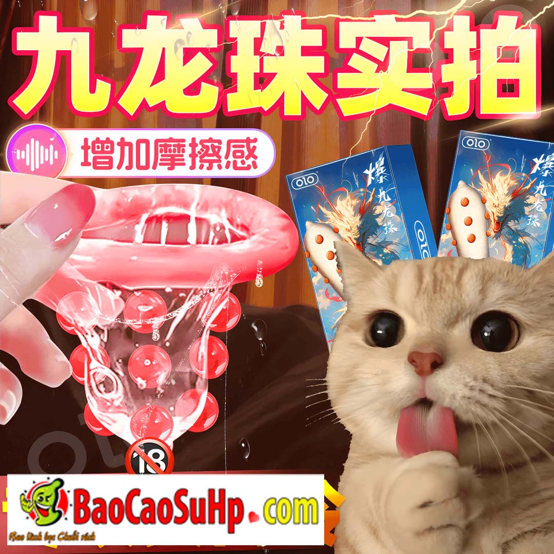 Bao cao su OLO Bi Cửu Long Châu bùng nổ cảm xúc cuộc yêu đỉnh cao