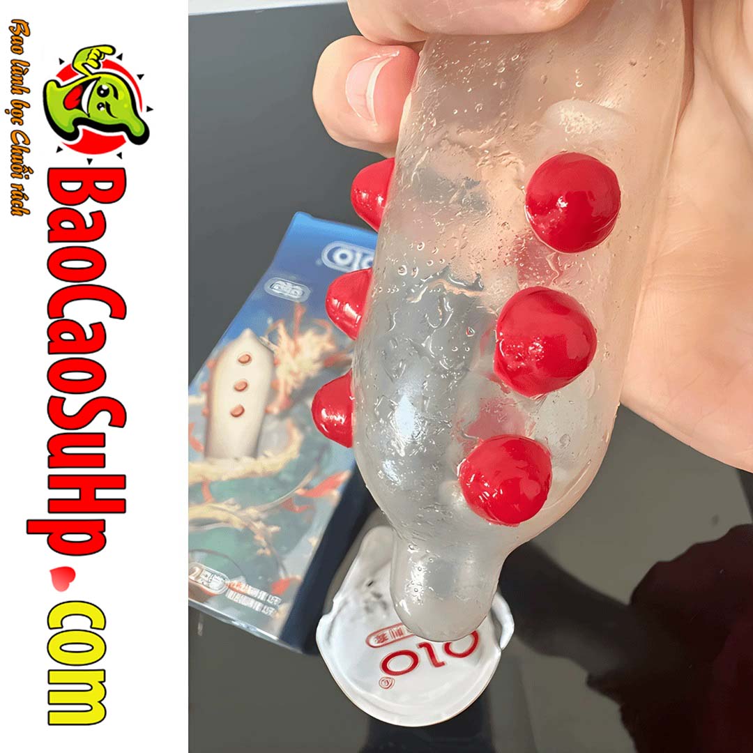 OLO Bi Cuu Long Condom Bold Textured Pleasure Booster