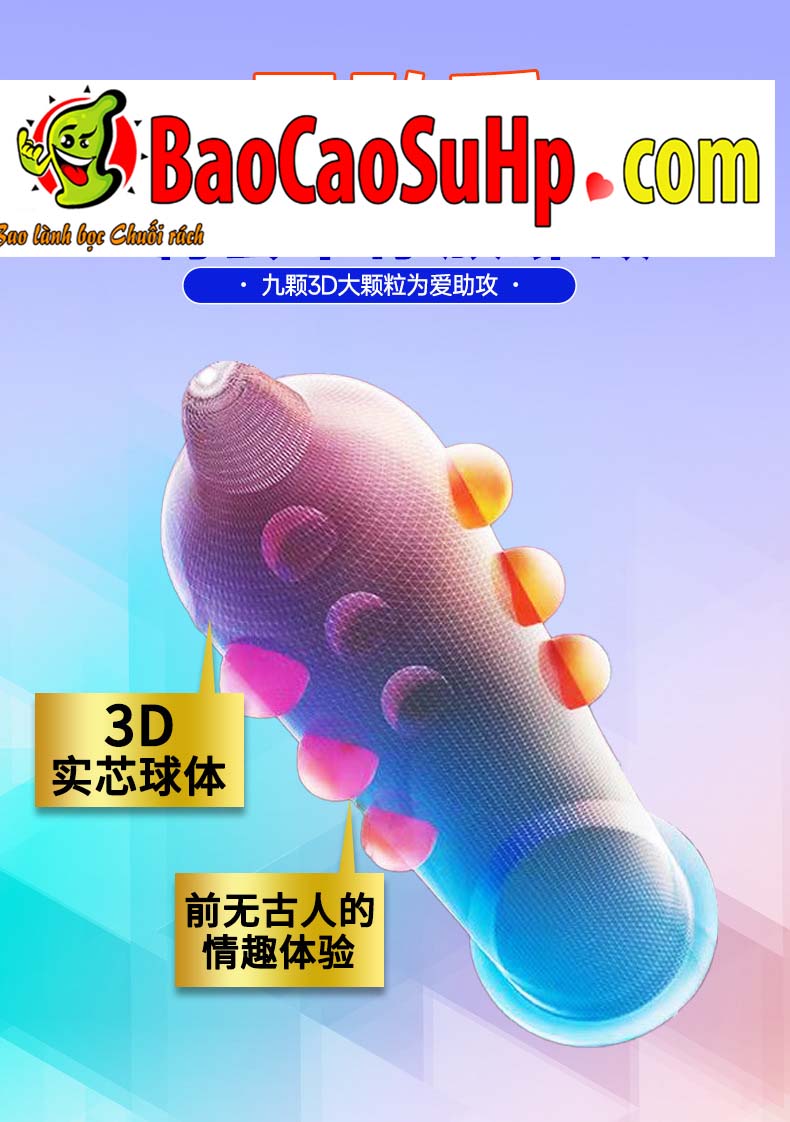 Bao cao su OLO Bi Cửu Long Châu bùng nổ cảm xúc cuộc yêu đỉnh cao