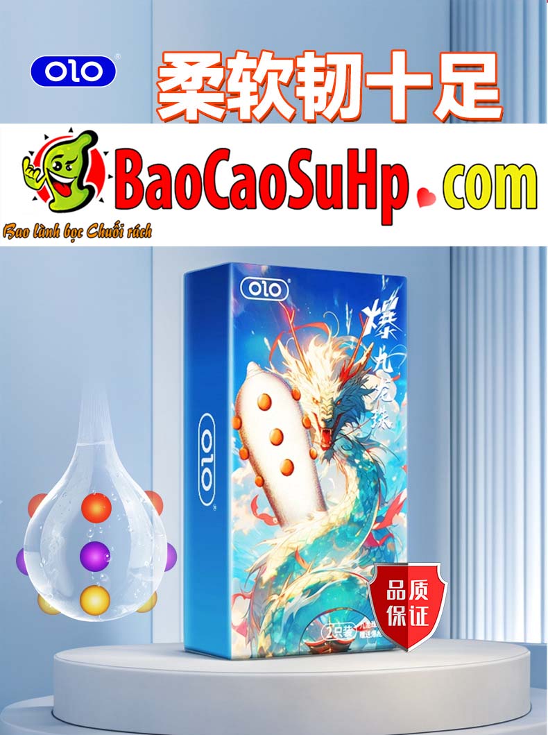 Bao cao su OLO Bi Cửu Long Châu bùng nổ cảm xúc cuộc yêu đỉnh cao