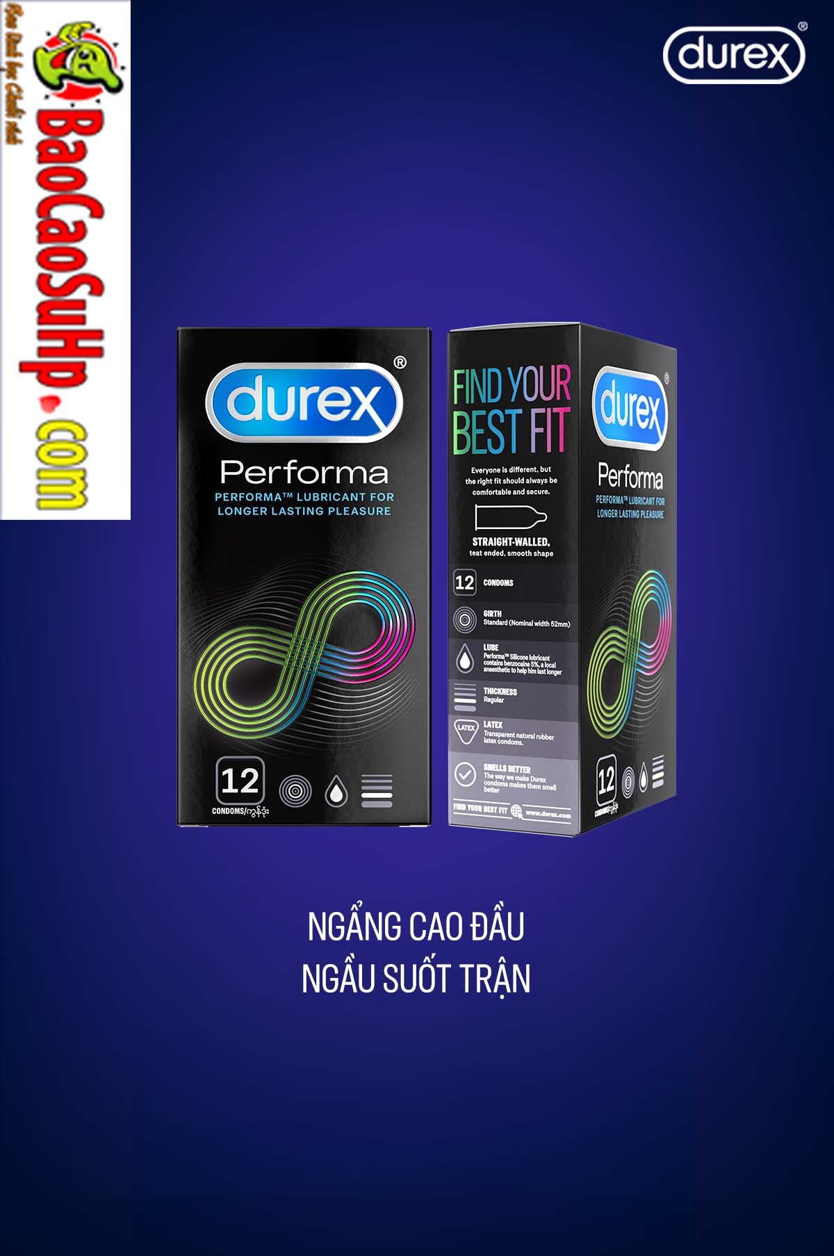 Mua Bao cao su Durex Performa Extra Time 2020 New chính hãng mới nhất Mua Bao cao su Durex Performa Extra Time 2020 New chính hãng mới nhất