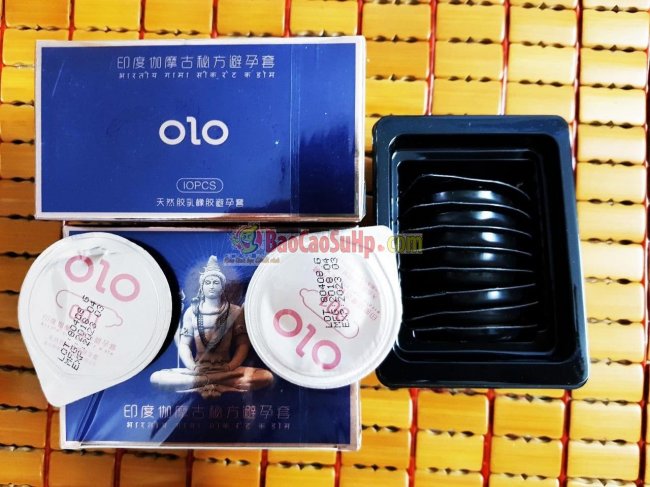 Bao Cao Su OLO 0.01 GramBlue Siêu Mỏng Chống Xuất Tinh 