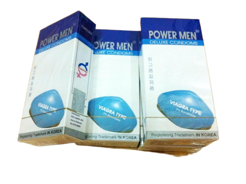 Bao cao su Power Men Viagra tăng sinh lực kéo dài thời gian 
