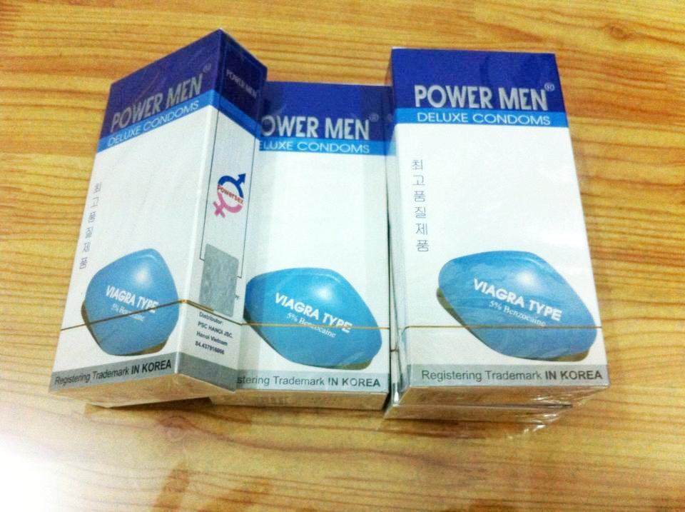  Đánh giá Bao cao su Power men Viagra sinh lực cho phái mạnh giá sỉ