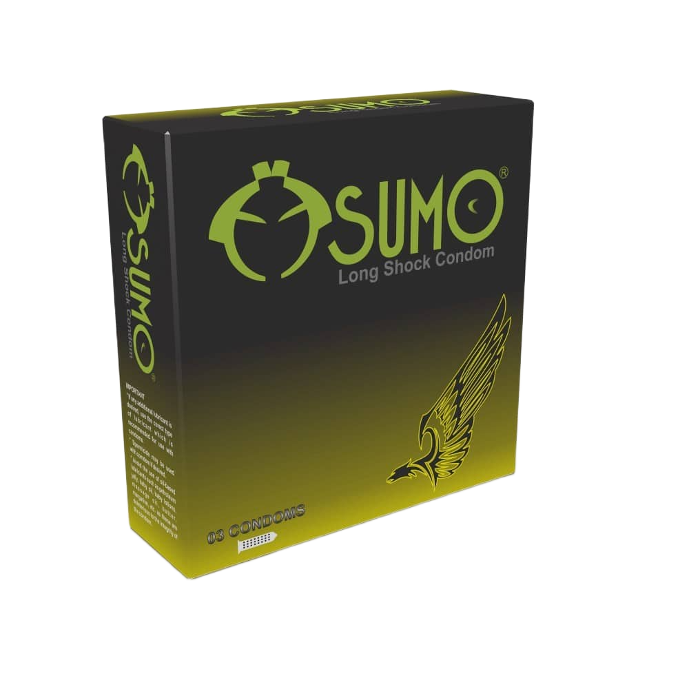 Bao cao su Sumo Long Shock kéo dài cuộc yêu, chống tuột 