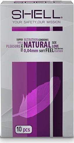 Bao Cao Su Shell SuperThin Hộp 10 Cái Siêu Mỏng An Toàn 