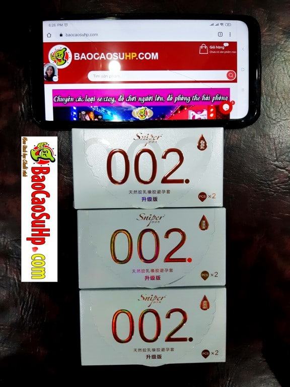  Giá sỉ Bao cao su Sniper Flower siêu mỏng 002mm tốt nhất