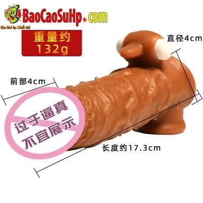 Bao Cao Su Donden Garrick Màu Da Giống Thật Rung Hấp Dẫn Cho Nam Nữ 