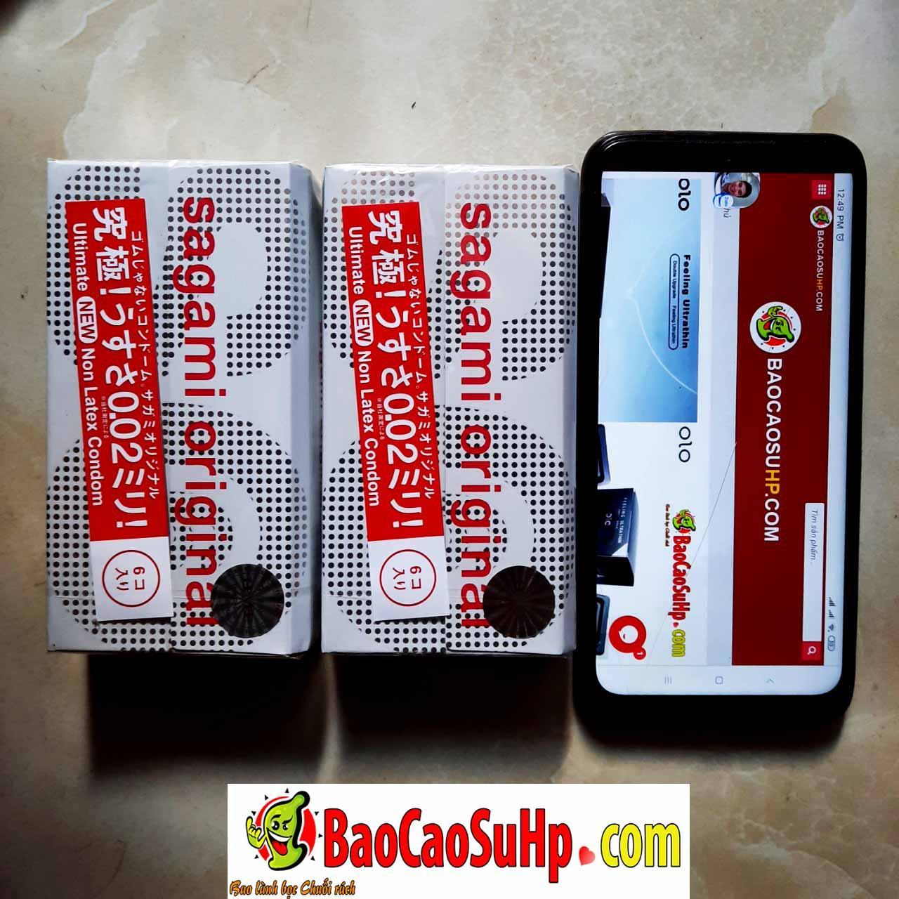 Sagami Original Ultrathin 0.02mm Japanese Condom 6-Pack