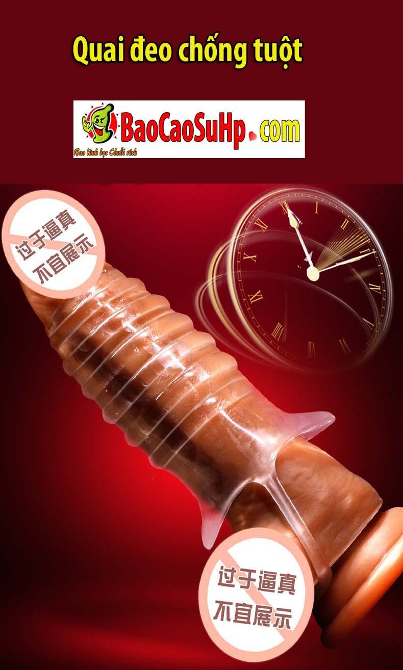  Phân phối Bao cao su donden Invisible Crybe gân nổi trong suốt hàng mới về