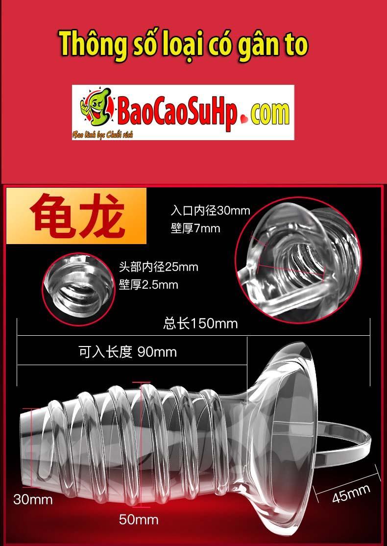  Phân phối Bao cao su donden Invisible Crybe gân nổi trong suốt hàng mới về